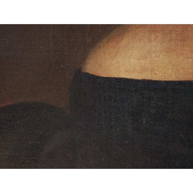 American Portrait Painting of a Lady of the Verplanck Family, 1820s For Sale - Image 12 of 12