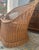 1970s Wicker Coastal Boho Chic Settee Loveseat For Sale - Image 11 of 15