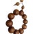 1980s Chinese Natural Sandalwood Beads Hand Rosary Praying Bracelet For Sale - Image 5 of 5
