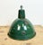 Industrial Green Enamel Factory Pendant Lamp, 1960s For Sale - Image 9 of 18