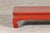 Vintage Chinese Red Lacquered Low Kang Table with Curved Legs For Sale In New York - Image 6 of 12