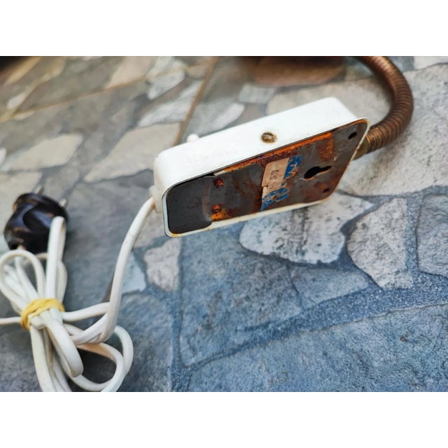 Metal Vintage Wall Lamp, 1960s For Sale - Image 7 of 9