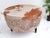 Vintage African Drum Coffee Table Cowhide Table Glass Top Large, 1960s For Sale - Image 9 of 17