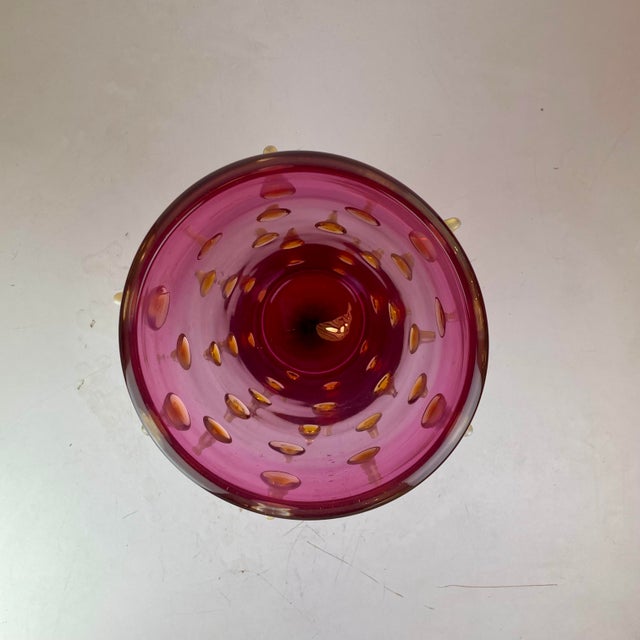 Thorn Spikes Murano Glass Vase by Pino Signoretto, Italy, 1990s For Sale - Image 6 of 18