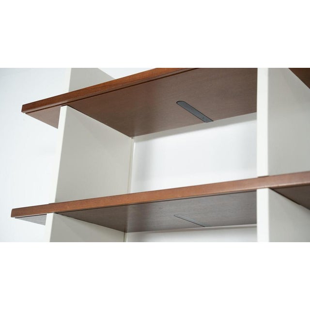 1960s Domino Bookshelf attributed to Eugenio Gerli for Tecno Milano, 1966 For Sale - Image 5 of 10