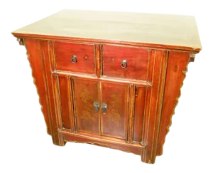 Early 19th Century Antique Chinese "Butterfly" Cabinet