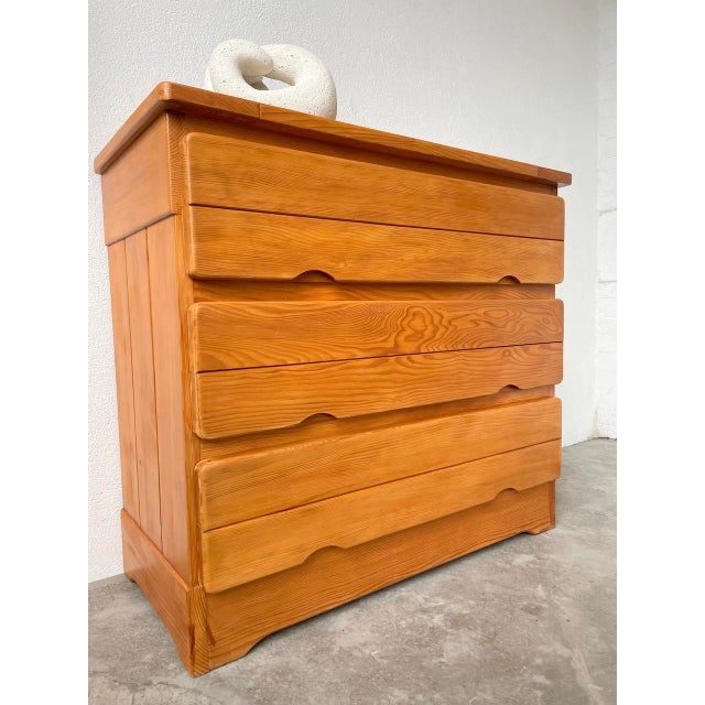 Vintage Pine Chest of Drawers, 1980s For Sale - Image 11 of 18