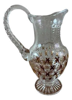 Vintage Glass Pitcher