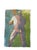 A striking watercolor on paper featuring an abstracted mate figure in a rear-facing pose, painted in rich washes of...