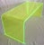 Memphis Group Memphis Neon Green Lucite Waterfall Coffee Table For Sale - Image 4 of 10