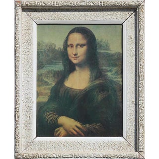 20th Century Mona Lisa Inspired Portrait Print For Sale
