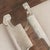 Wood Pair, Early 20th Century Swedish White Gustavian Tabouret Stools For Sale - Image 7 of 14