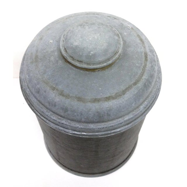 A very unique canister designed to hold and store your tobacco supply. The lid has a built in Aztec clay tablet holder...