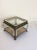 Nice extra large cut and beveled glass casket or display box. Perfect for displaying a crown or jewels.