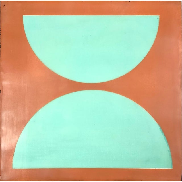 Encaustic Mixed Media Installation by Gina Cochran - "Brava!" - 16 Panels For Sale - Image 11 of 12