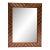 Oak and Mahogany Parquetry Mirror For Sale