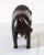 Brown Vintage Hand Carved Iron Wood American Buffalo / Bison Sculpture For Sale - Image 8 of 9