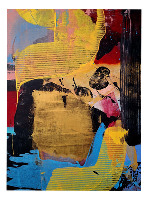 Monika Rossa, Abstraction, 2026, Oil Painting on Canvas
