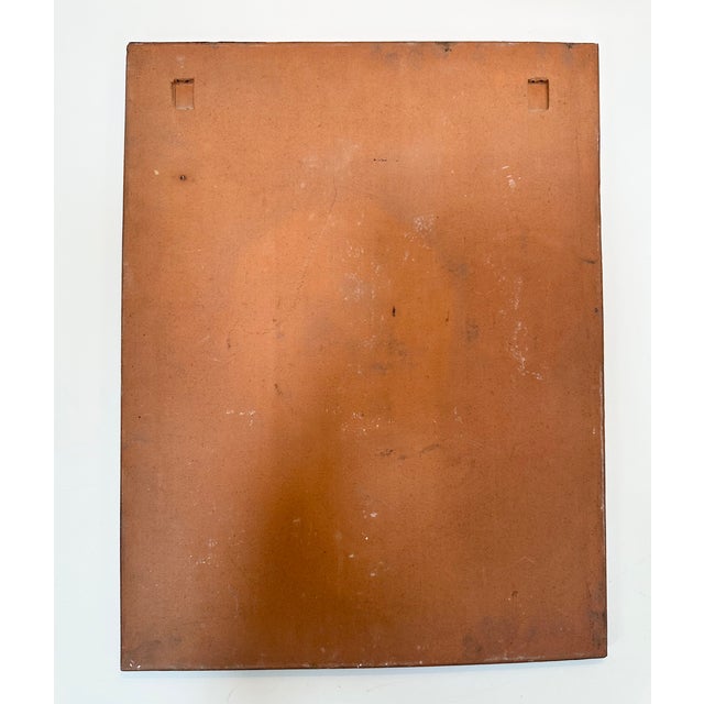 Ceramic Art Wall Tile with a Trees Motif in an Abstracted Landscape, 1960s For Sale - Image 14 of 16