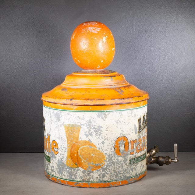 Orange Lash's Orangeade Store Dispenser C.1920-1930 For Sale - Image 8 of 12