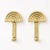 SE 314 Postmodern Brass Wall Hooks Coat Hangers by Ettore Sottsass, Italy, 1985 For Sale - Image 5 of 9