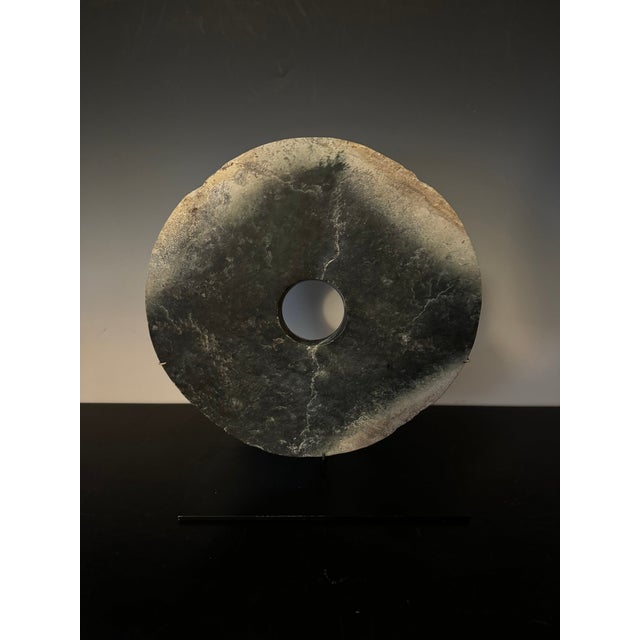 Chinese Antique Chinese Jade Disc For Sale - Image 3 of 5