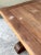Vintage Rustic Wood Dining Table For Sale - Image 9 of 12