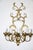 Pair of wrought iron applique lamps decorated in gold with 5 lights available further pair of identical applique lamps...