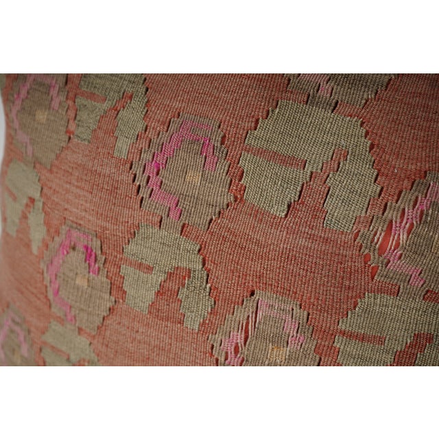 Turkish Kars Kilim Pillow Cover For Sale - Image 4 of 5