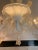 Early 21st Century Milky and Gold Murano Glass Chandelier With Flowers and Leaves For Sale - Image 5 of 13