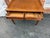Antique Victorian Style Tooled Leather Writting Table Desk For Sale - Image 9 of 17
