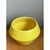 Ceramic Vintage Yellow Geometric Ceramic Planter For Sale - Image 7 of 12
