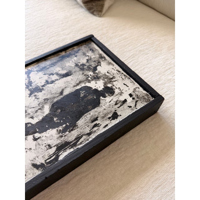 Mexican “El Caracol” Framed Mixed Media Art by Ignacio Osuna For Sale - Image 3 of 4