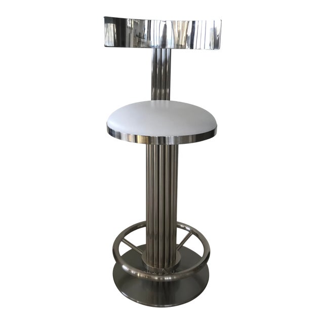 Modern Art Deco Counter Stool Chairish