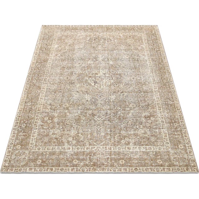 1940s 1940s Persian Tabriz Rug For Sale - Image 5 of 5