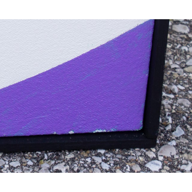 Contemporary Late 20th Century “Before the Big Bang” Abstract Acrylic on Canvas Painting by James Massena March For Sale - Image 3 of 10