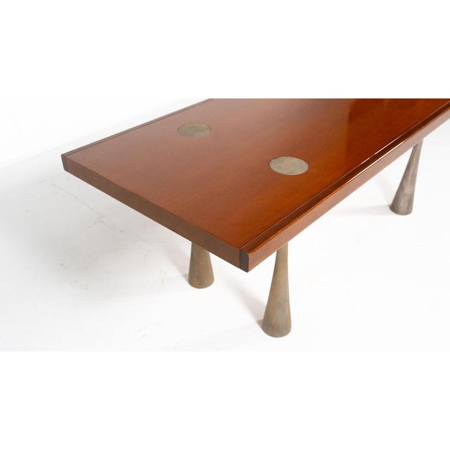 Large Dining Table attributed to Angelo Mangiarotti, Italy For Sale - Image 16 of 17