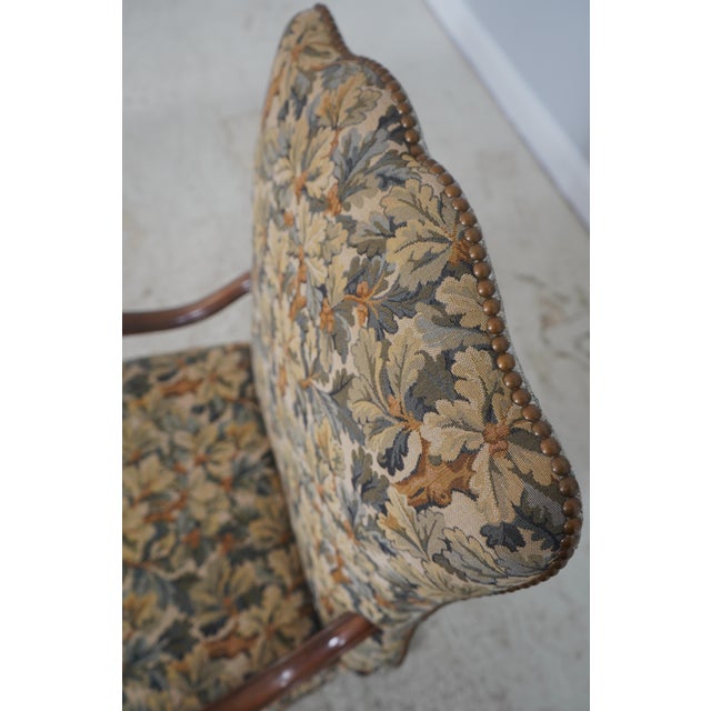 Set of 6 French Louis XV Style Tapestry Dining Room Chairs For Sale In Philadelphia - Image 6 of 18