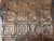 Wood Antique Copper Alphabet Wood Cutting Board For Sale - Image 7 of 18