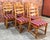 Henning Kjaernulf Vintage 1960's Danish Oak Razor Dining Chairs by Henning Kjærnulf for Eg Kvalitetsmøbler - Set of 6 For Sale - Image 4 of 11