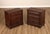 Quality Pair Of Grafton Street Bedside Chests Constructed In Mahogany. Each Chest Features A Rectangular Top Over Three...