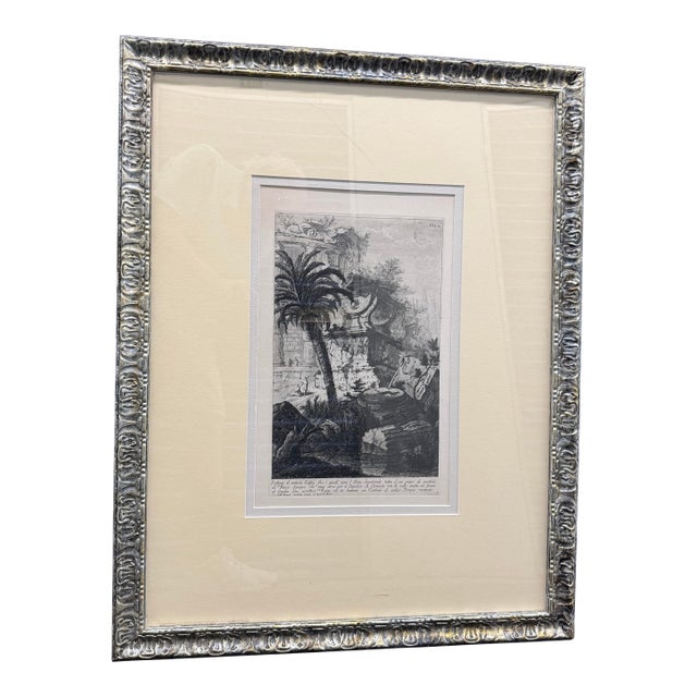 Piranesi, J. B. "Ancient Sepulchral of Marcus Agrippa", Etching C. 1770 For Sale