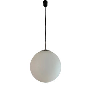 Mid-Century Pendant Globe Lamp For Sale