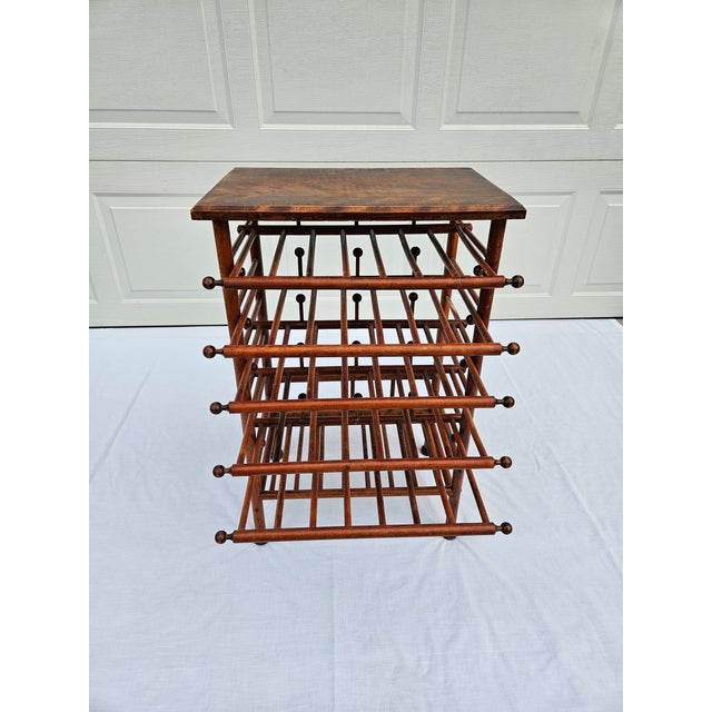 Early 20th Century Antique Stick and Ball Music Magazine Rack For Sale - Image 5 of 16