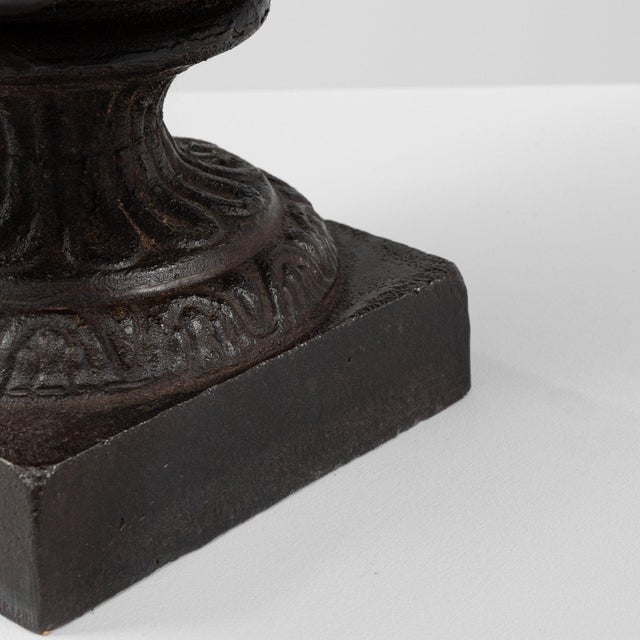 19th Century 19th Century France Black Iron Planter For Sale - Image 5 of 8