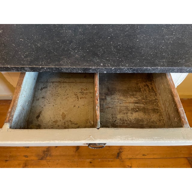 Wood French Louis Philippe Trumeau Side Table For Sale - Image 7 of 18
