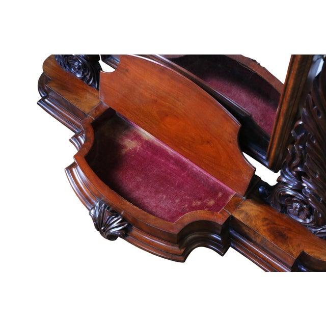 Antique Swing Mirror, 1800s For Sale - Image 6 of 10