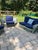 1940s Vintage Rattan Ficks Reed 6 Piece Outdoor Set For Sale - Image 5 of 6