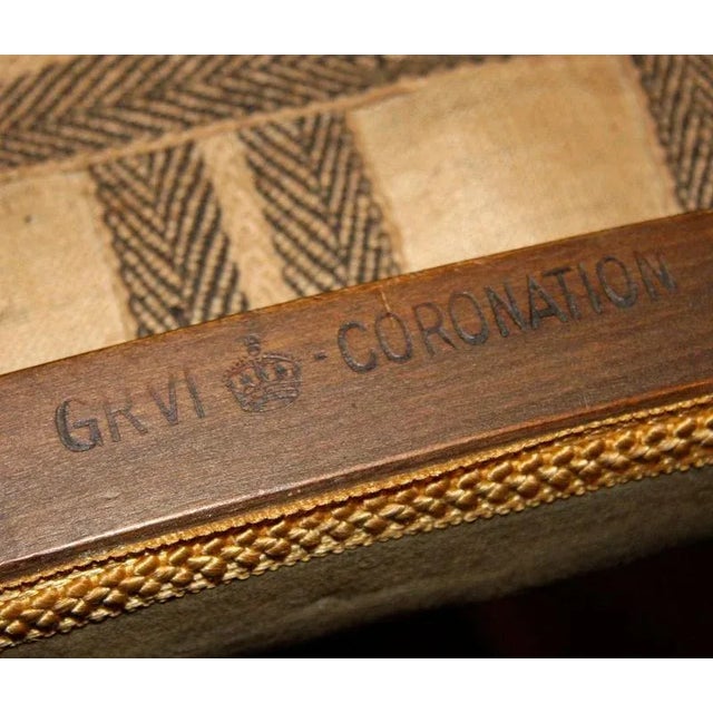 1937 George VI Coronation Chairs - A Pair For Sale - Image 4 of 7