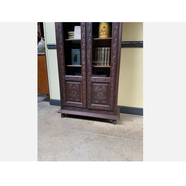 Antique Breton Display Cabinet, 1880s For Sale - Image 10 of 12